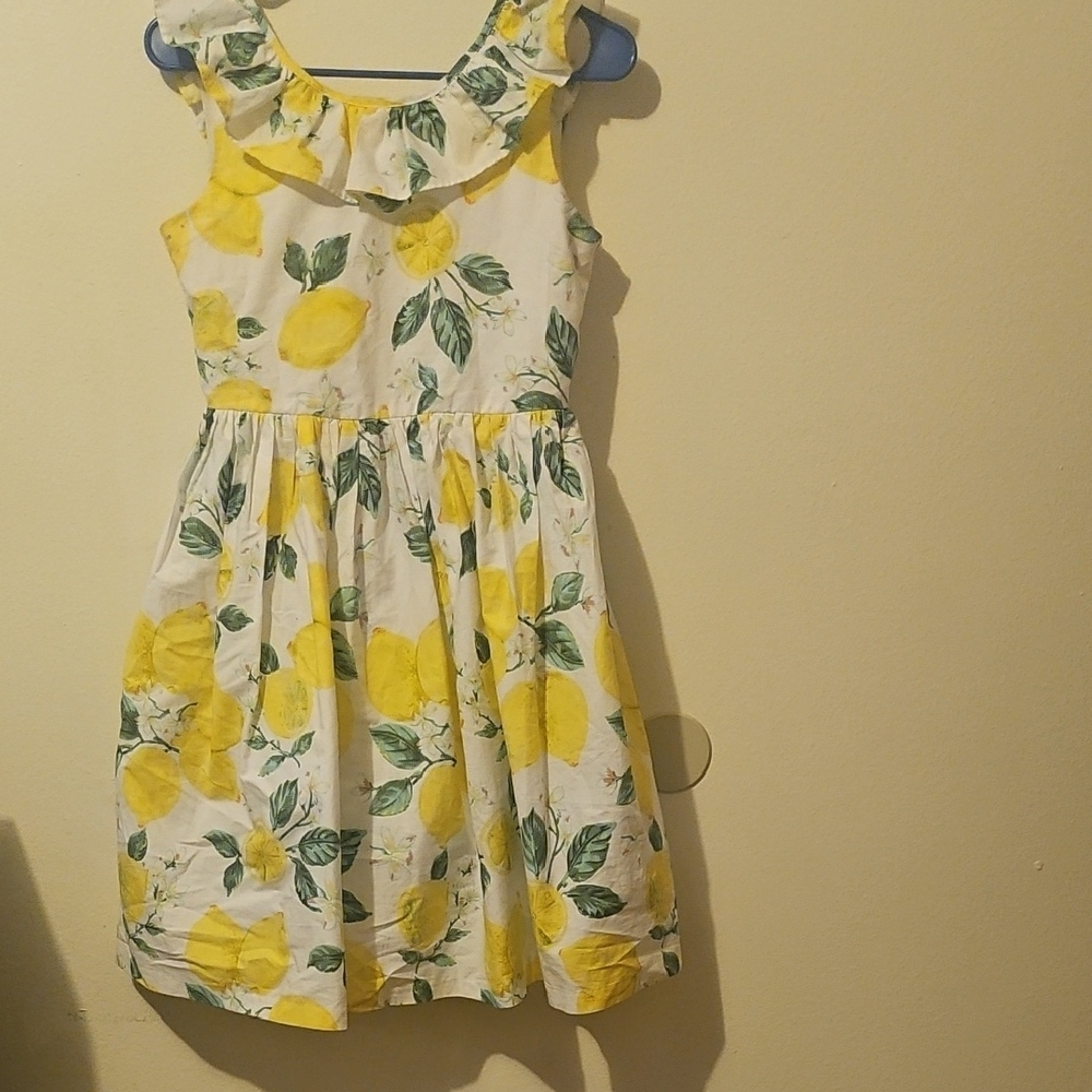 Lemon Kids Sleeveless Sundress